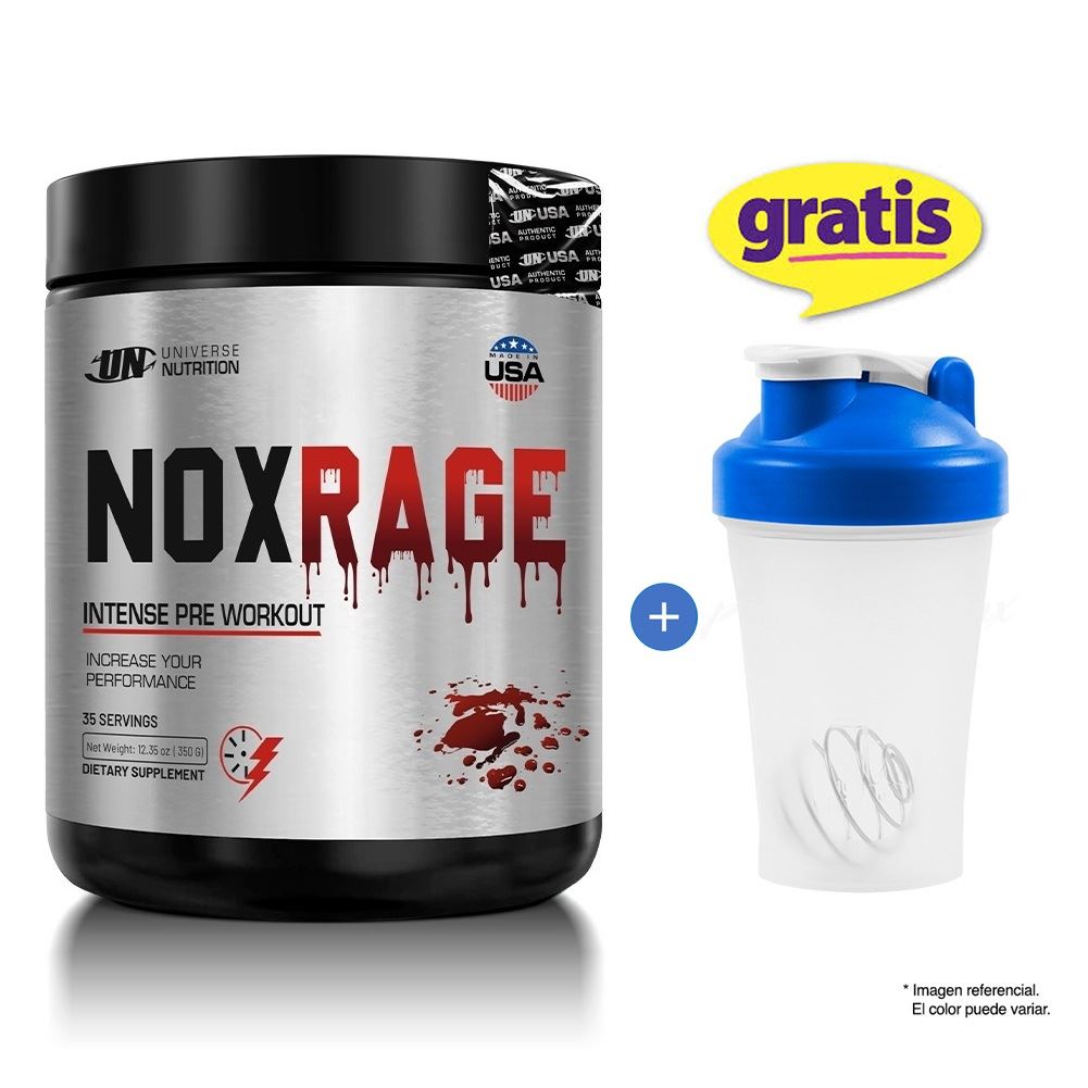 Nox Rage 350GR 35 servicios Citrus Punch
